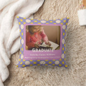 園児向けのかわいい花学位授与 クッション (ブランケット)