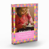 園児向けのかわいい花学位授与 フォトブロック (左)