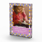 園児向けのかわいい花学位授与 フォトブロック (右)