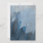 園区とアー絵を描トアーティストのイベントブライダルシャワー 招待状 (裏面)