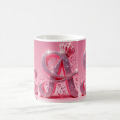 "園区のスタイル:おもしろいとクリエイティブマグラベル" コーヒーマグカップ (中央)