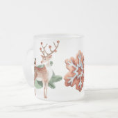 園区スタイル – 年賀ガラス フロストグラスマグカップ (正面左)