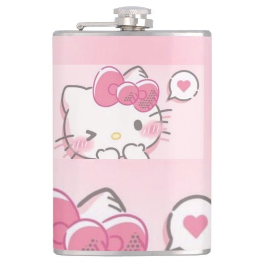 園区スタイル：年間で最も流行の子猫マグ フラスク (正面)