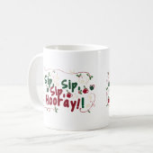 園区園区ホーレイ！，ホリデーギャザリングデザイン コーヒーマグカップ (正面左)