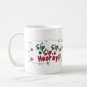 園区園区ホーレイ！，ホリデーギャザリングデザイン コーヒーマグカップ (左)