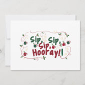 園区園区ホーレイ！，ホリデーギャザリングデザイン シーズンカード (正面)