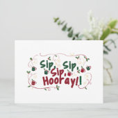 園区園区ホーレイ！，ホリデーギャザリングデザイン シーズンカード (スタンド正面)