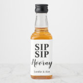 園園区ホレーの好意 リキュールボトルラベル (正面)