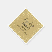 園園遊星引退用ナプキンス スタンダードカクテルナプキン (角)