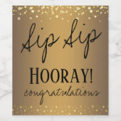 園水星お祝い ワインラベル (シングルラベル)