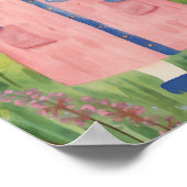 園猫 ポスター (角)