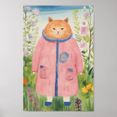 園猫 ポスター (正面)