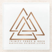 園生が起こる！ ガラスコースター (正面)