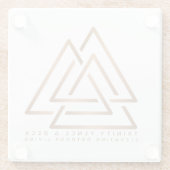 園生が起こる！ ガラスコースター (裏面)