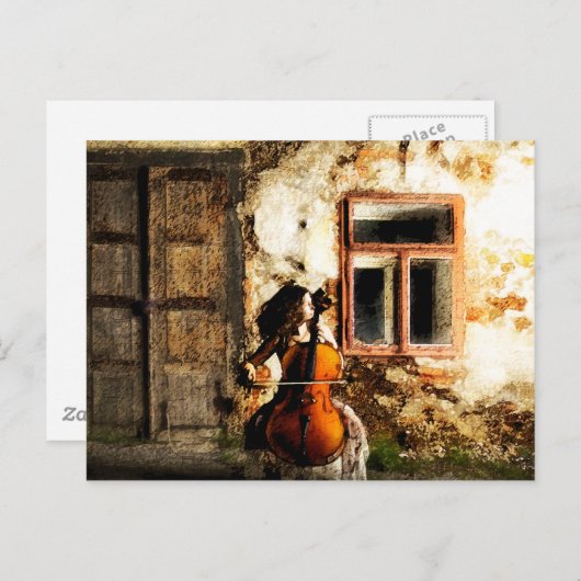 園田 ポストカード (正面/裏面)