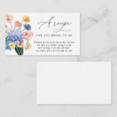 園花お持ちレシピ エンクロージャーカード (正面/裏面)