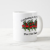 園芸おもしろいは私のセラピー ジャンボコーヒーマグカップ (正面右)