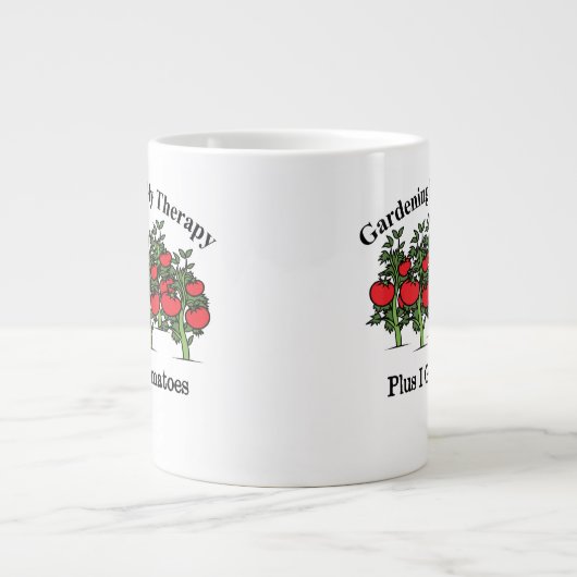 園芸おもしろいは私のセラピー ジャンボコーヒーマグカップ (正面)
