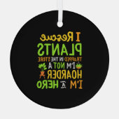 園芸おもしろい庭師 ガラスオーナメント (裏面)