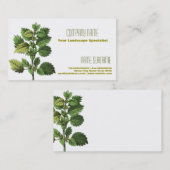 園芸および両掛けの切断 名刺 (正面/裏面)