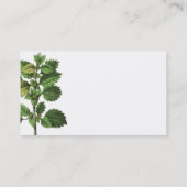 園芸および両掛けの切断 名刺 (裏面)