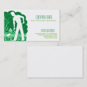 園芸および景色 名刺 (正面/裏面)