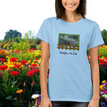 園芸かわいらし場庭園愛好家 Tシャツ<br><div class="desc">ガーデニングかわいらしプラント庭園愛好家パーソナルTシャツ。パーソナライズする独自の名前と文字を追加。</div>