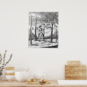 園芸と植物の病気 ポスター (キッチン)