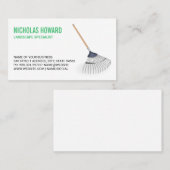 園芸の熊手 名刺 (正面/裏面)