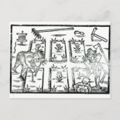 園芸イラストレーション ポストカード (正面)