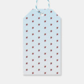 園芸ガールひまわりハッピーバースデー ギフトタグ (裏面)