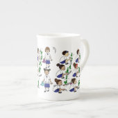 園芸クラス ボーンチャイナマグカップ (正面右)