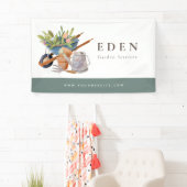 園芸ツール水彩庭園事業 横断幕 (インサイチュ)