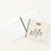 園芸パーソナライズされた雑誌 ノートブック (内部)