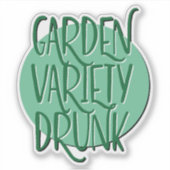 園芸品種飲回復スローガン シール (正面)