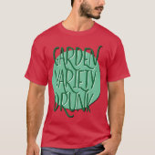 園芸品種飲回復スローガン Tシャツ (正面)