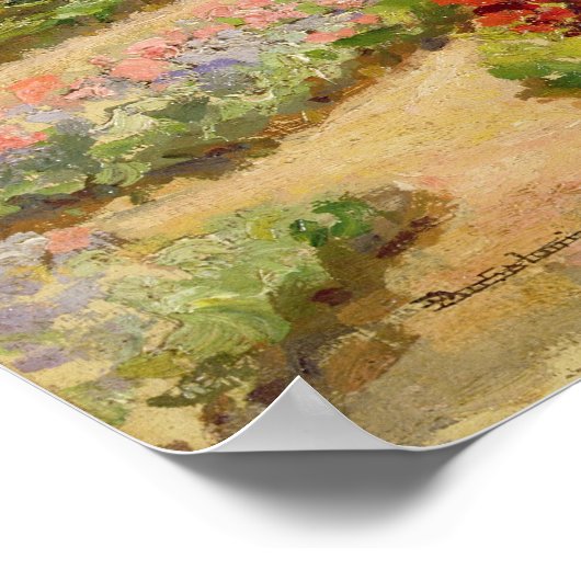 園芸家の庭 ポスター (角)