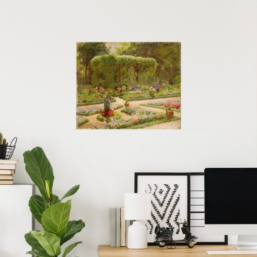 園芸家の庭 ポスター (ホームオフィス)