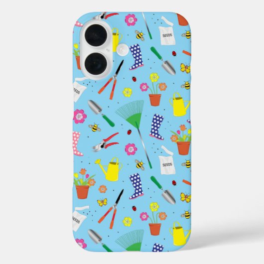 園芸家パターカラフルン Case-Mate iPhoneケース (裏面)