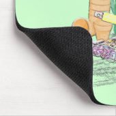 園芸工具の庭の芸術 マウスパッド (コーナー)