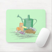 園芸工具の庭の芸術 マウスパッド (マウス)