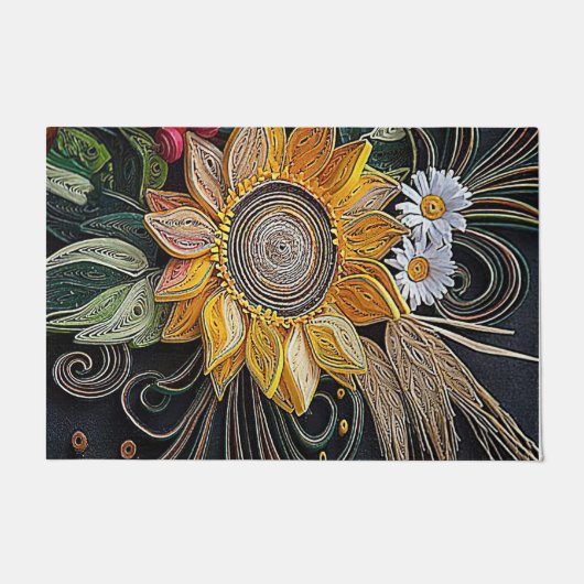 園芸愛好家ギフト、花ギフト農家 ドアマット (正面)