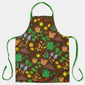 園芸植物の愛好家の園芸植物 エプロン (正面)
