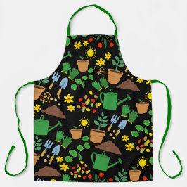 園芸植物の愛好家の園芸植物 エプロン