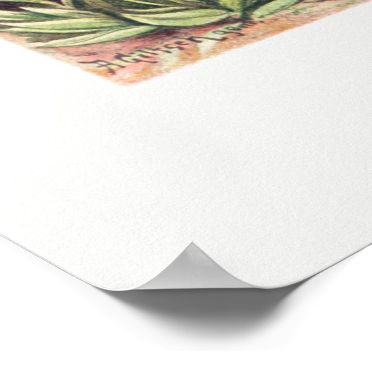 園芸植物 ポスター (角)