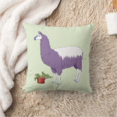 園芸用サボテン植物ラマ クッション (ブランケット)