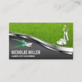 園芸用シアーズ | ガーデナーモーニングローン 名刺 (正面)