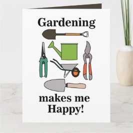 園芸用具ガーデニング カード