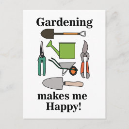 園芸用具ガーデニング ポストカード