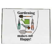 園芸用具ガーデニング ラージペーパーバッグ (裏面)